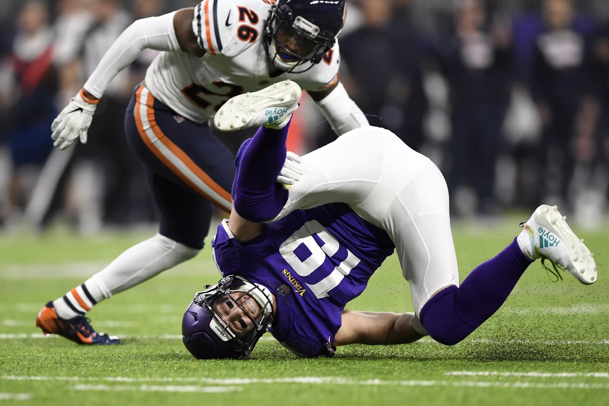 Chicago Bears 24, Minnesota Vikings 10 Vikings fail to