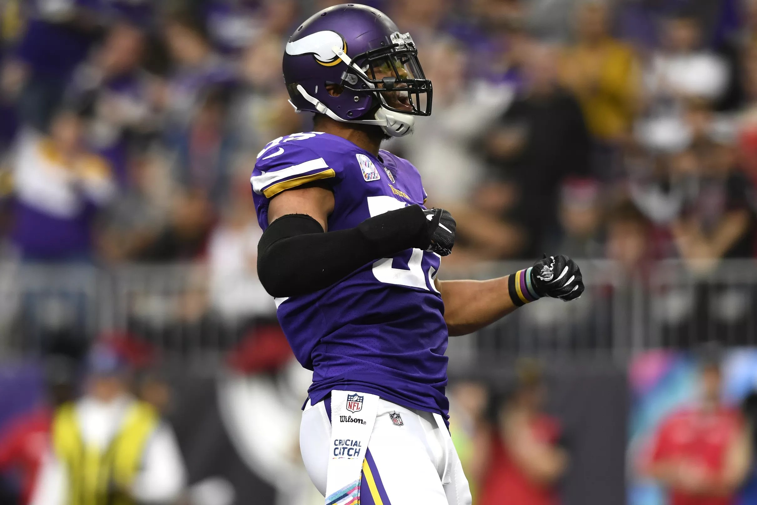 Anthony Barr says he’ll play on Sunday against Green Bay