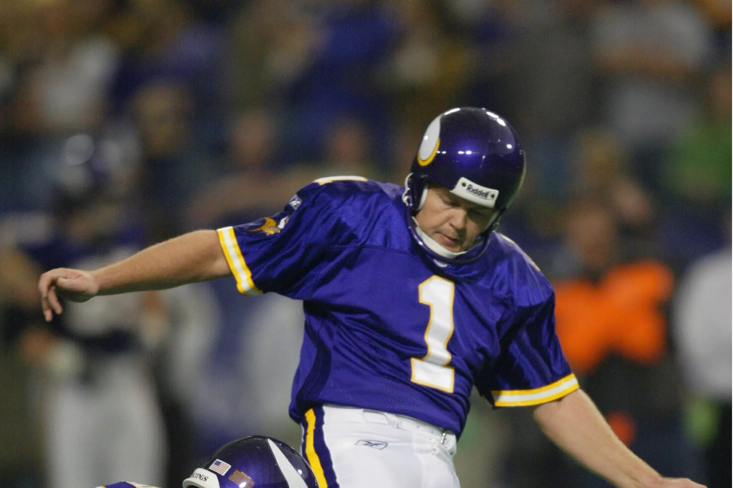 Through the years Vikings kickers