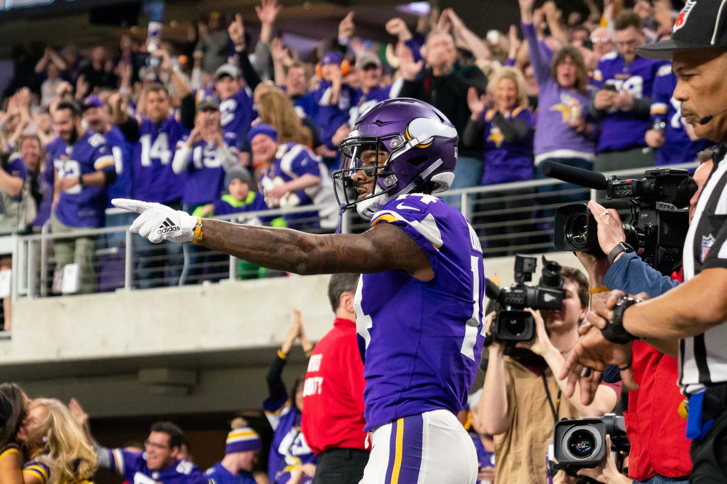 Stefon Diggs 73 on NFL Network Top 100 list