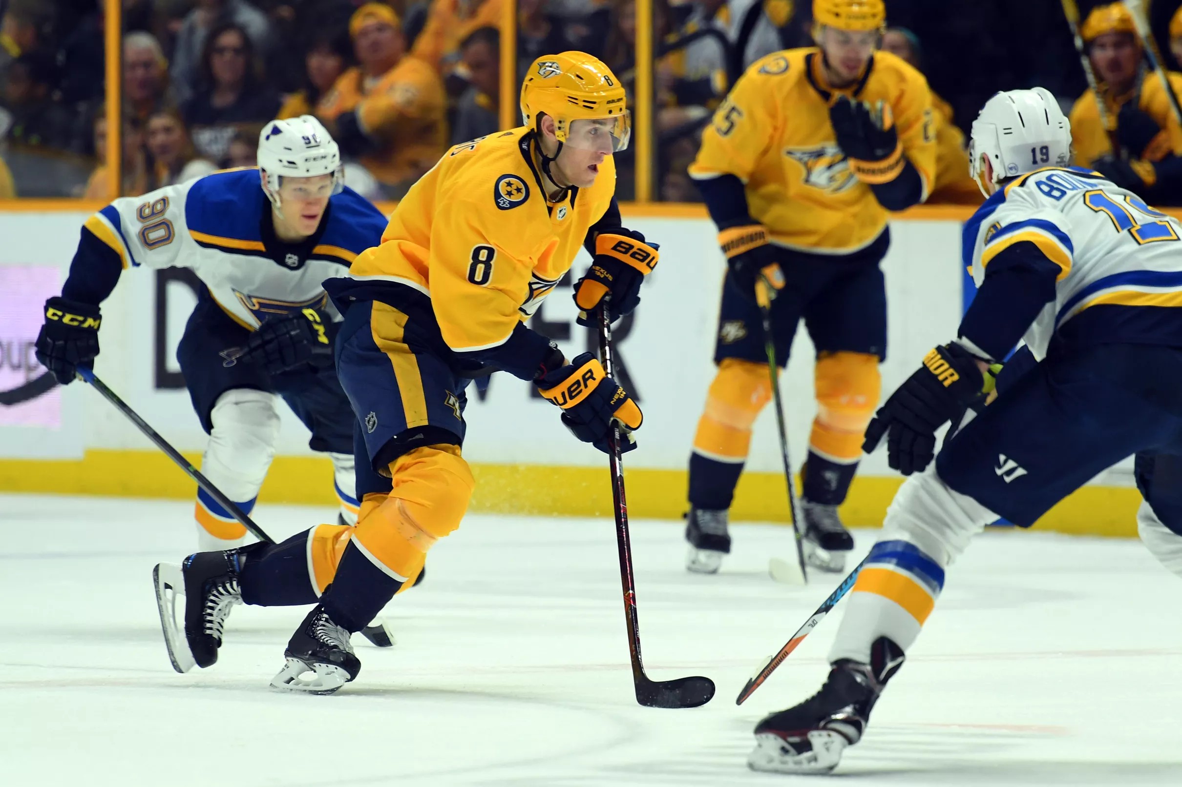 St. Louis Blues vs. Nashville Predators Not What Yeo Asked For?