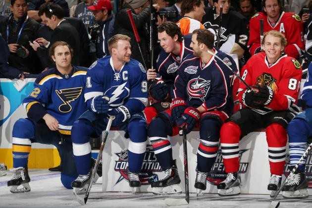 nhl skills competition 2016 results