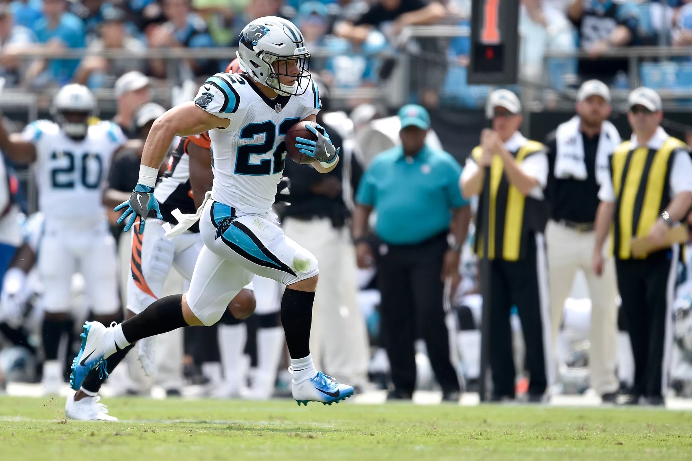 Five stats that highlight Christian McCaffrey’s early season dominance