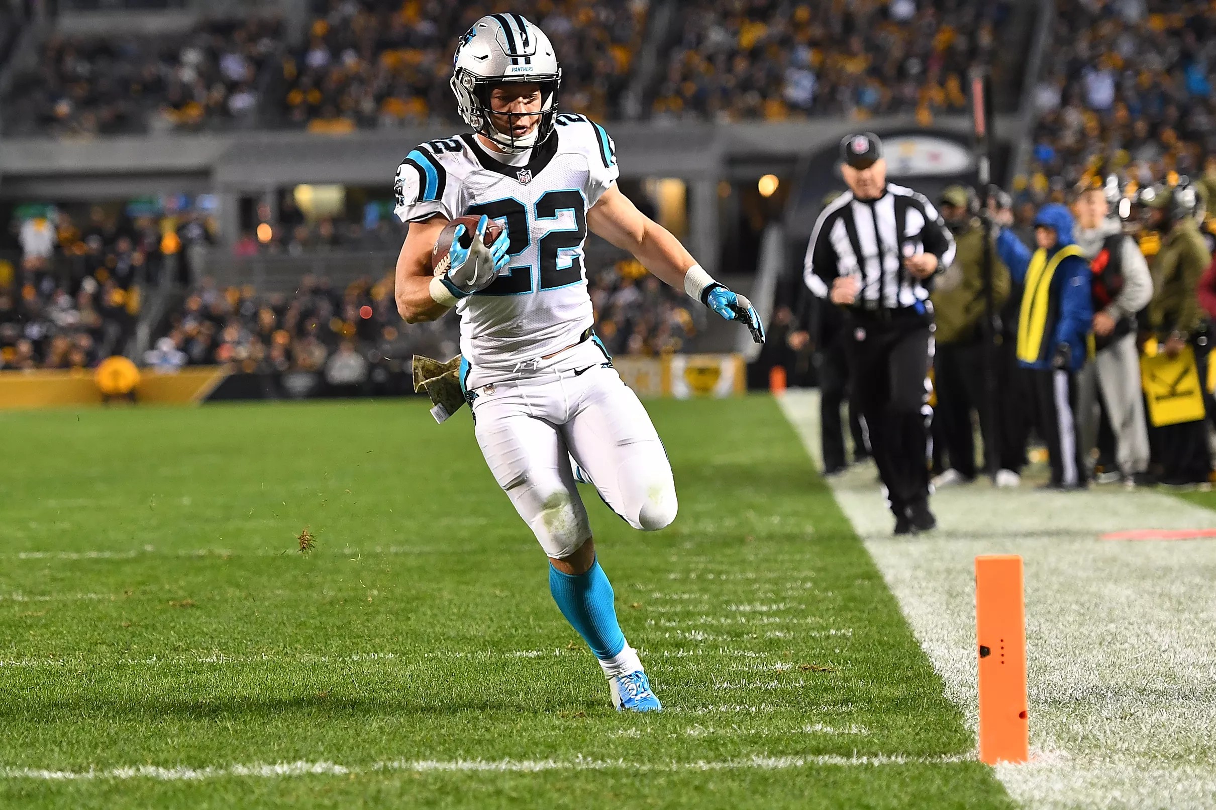 Christian McCaffrey is on pace to break the Panthers’ alltime record