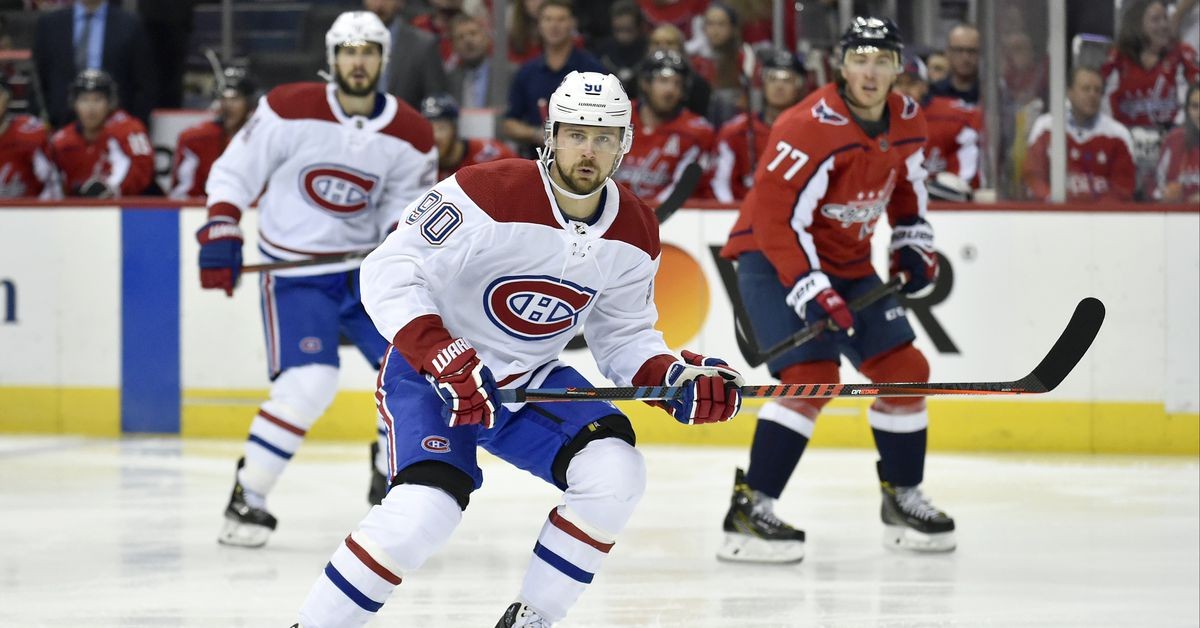 201920 Game 19 Montreal Canadiens Washington Capitals