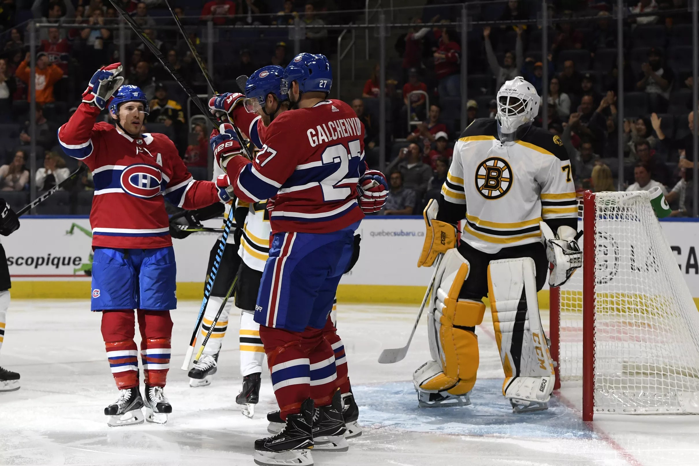 Canadiens vs. Bruins Top Six Minutes Habs drop preseason opener in