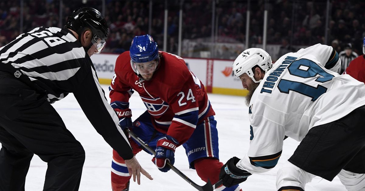 201819 Game 27 Montreal Canadiens vs. San Jose Sharks