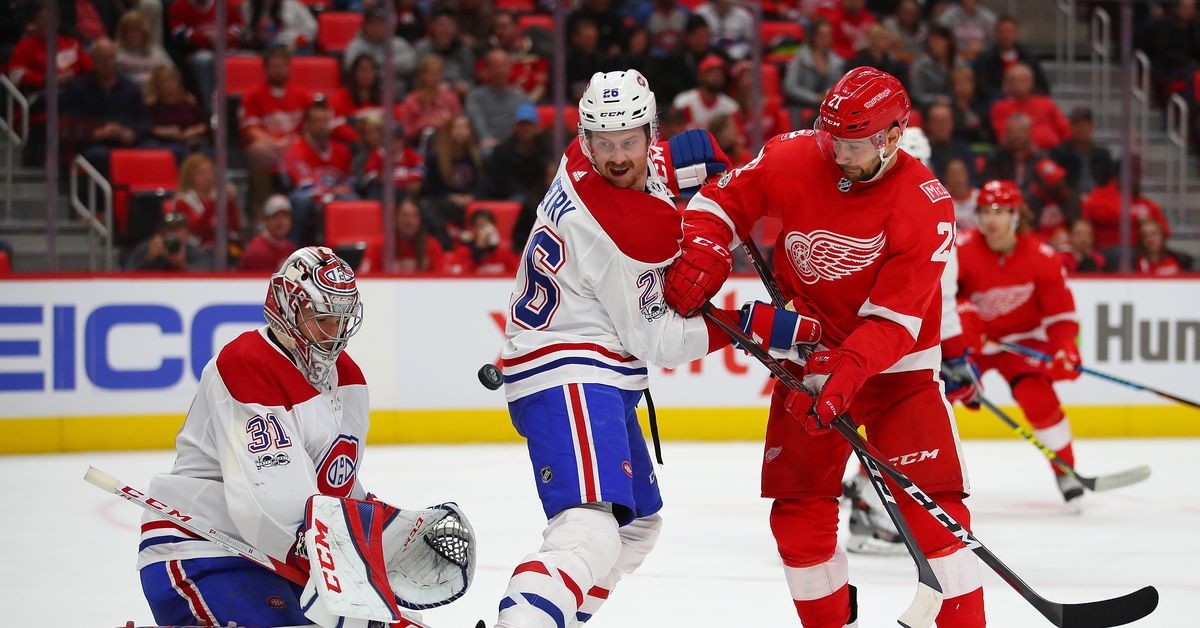 2018-19 Game 44: Montreal Canadiens @ Detroit Red Wings