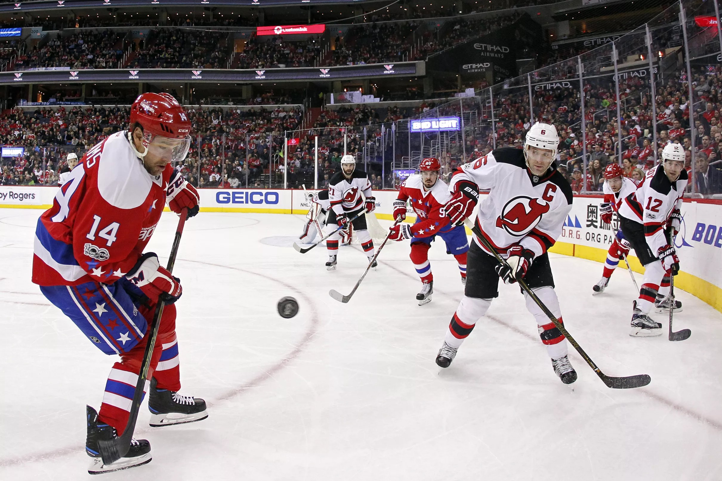 washington capitals new jersey devils