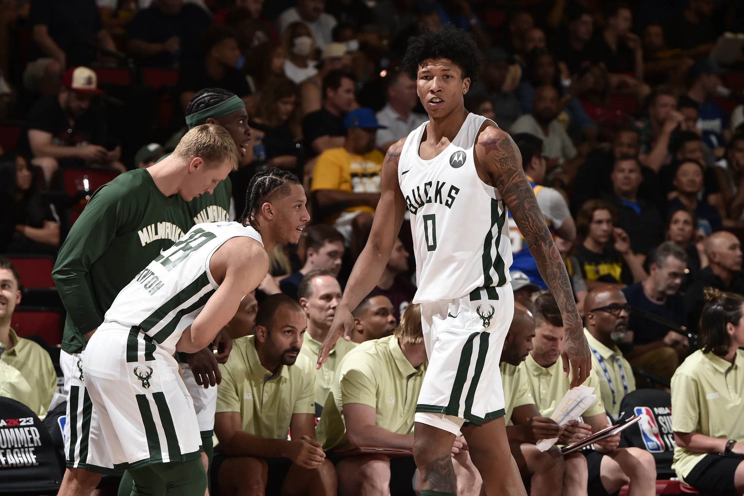 Milwaukee Bucks vs. Brooklyn Nets Summer League Beauchamp Ball