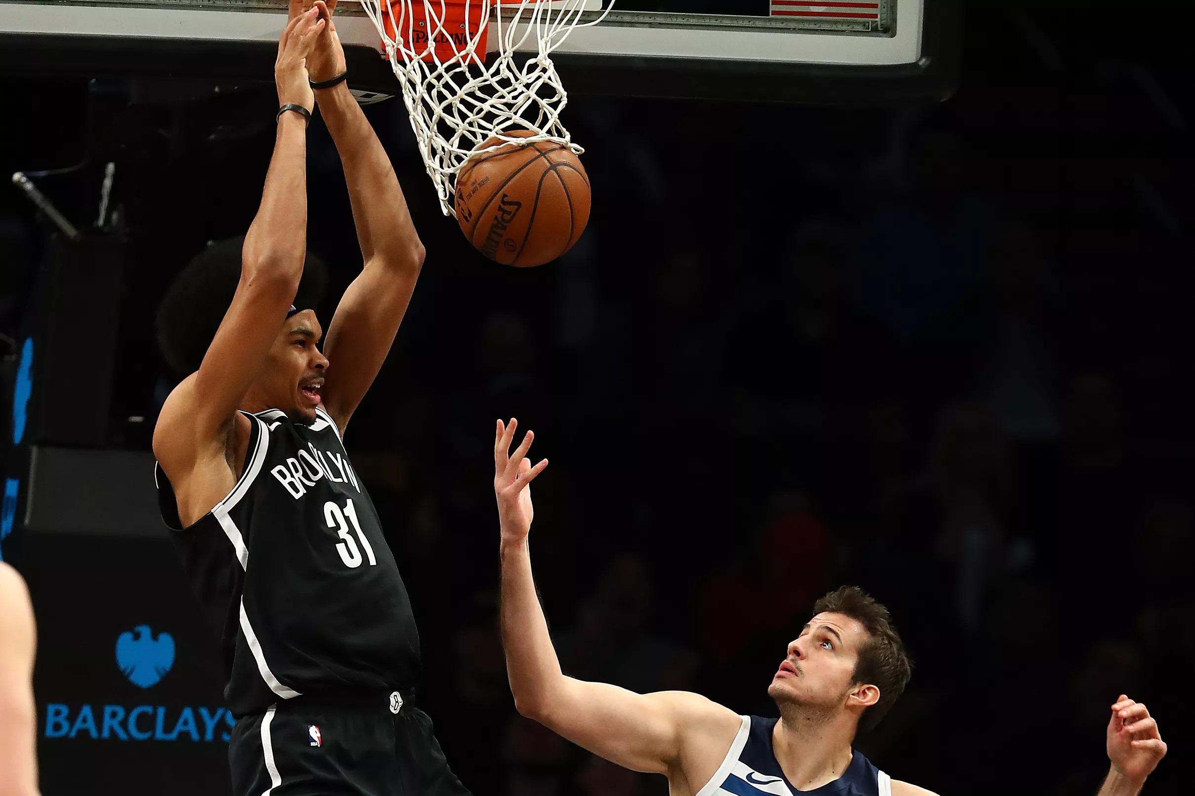 Nets 98 Wolves 97 Flatline