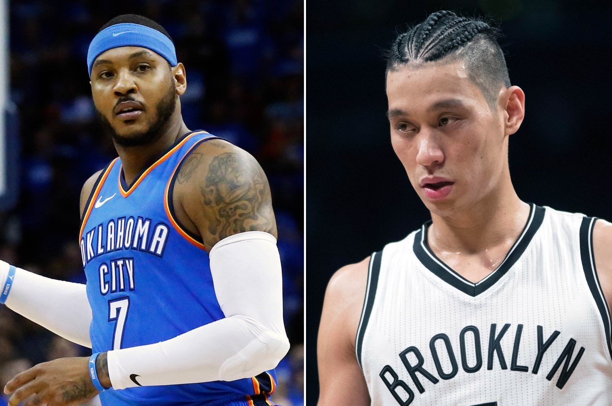 A Carmelo Anthony-Jeremy Lin swap is being talked about
