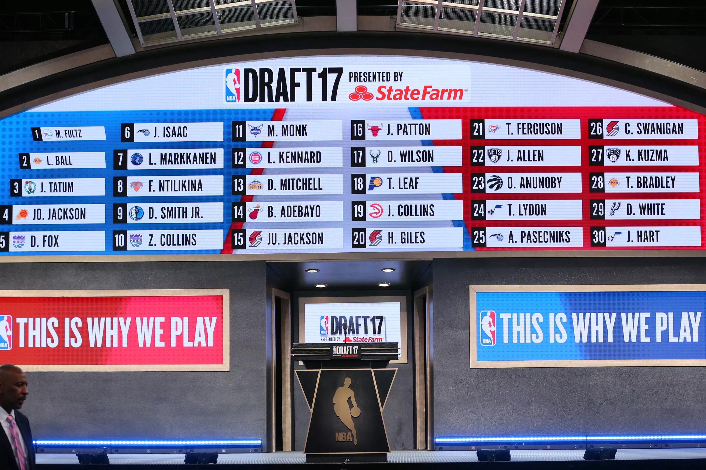 Nets to pick at 29, 40 and 45 in Draft