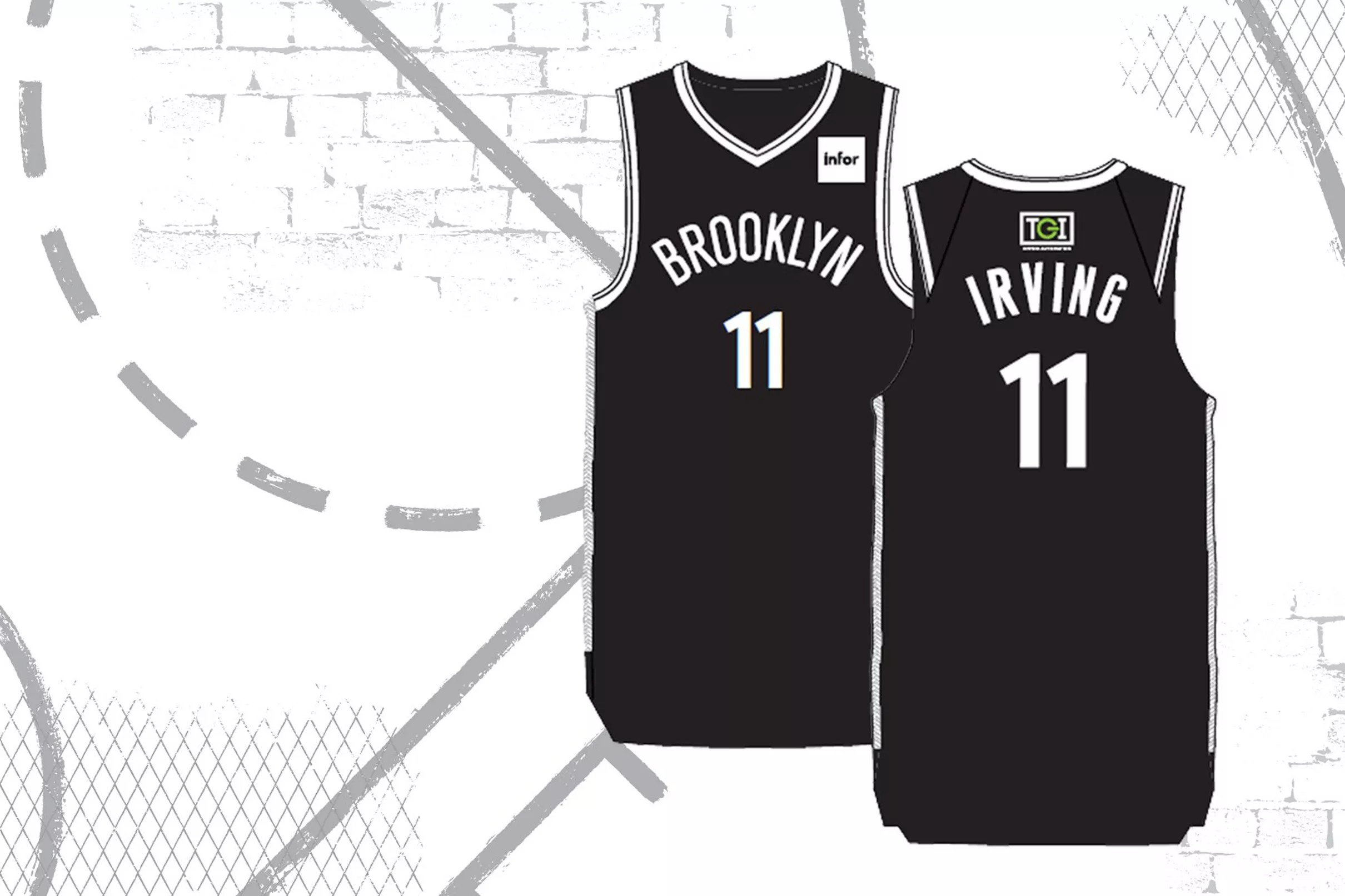 Nets trolling Knicks with Kyrie Irving jersey giveaway at Barclays? How
