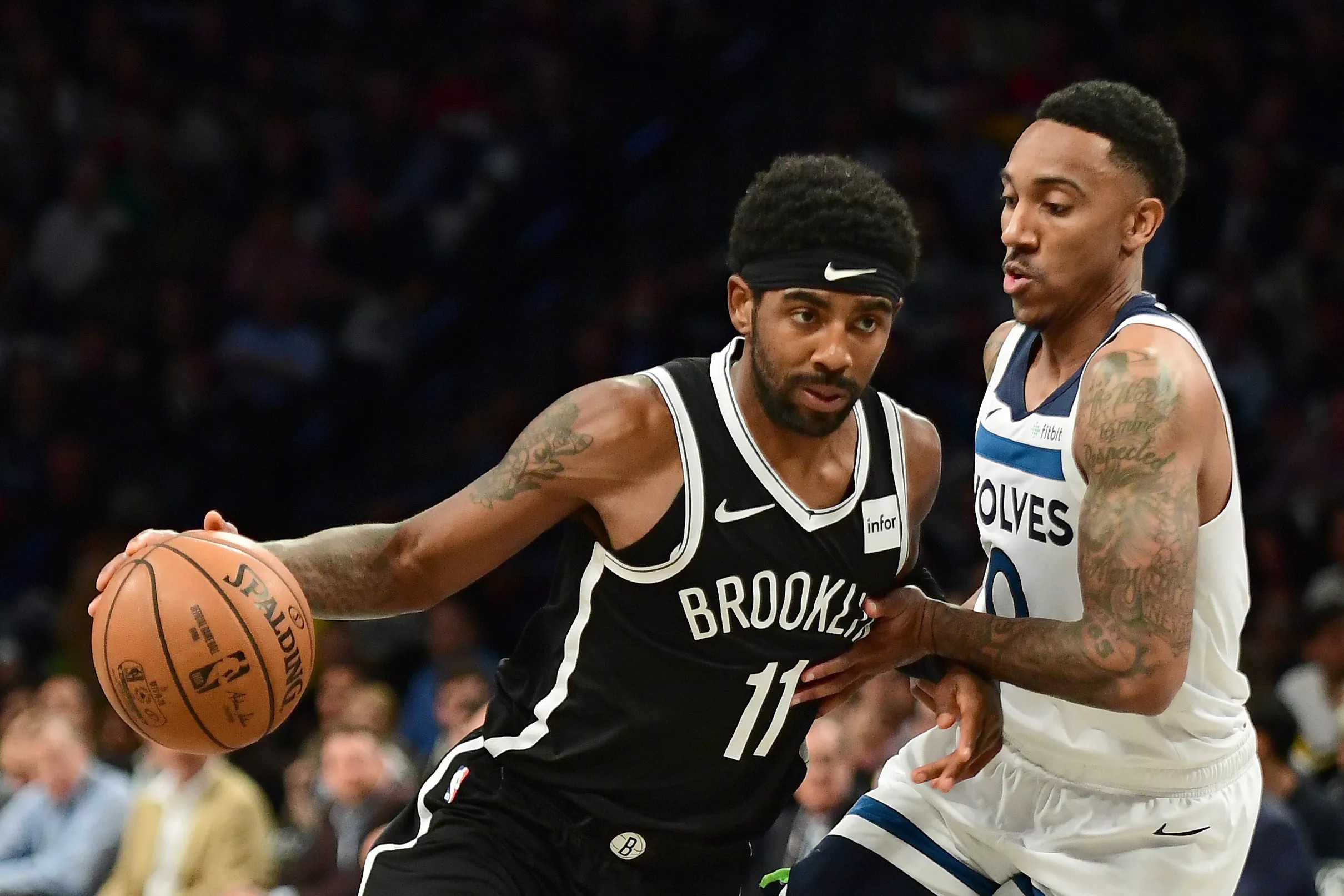 Wolves spoil Kyrie Irving’s 50point Nets debut, 127126 (OT)