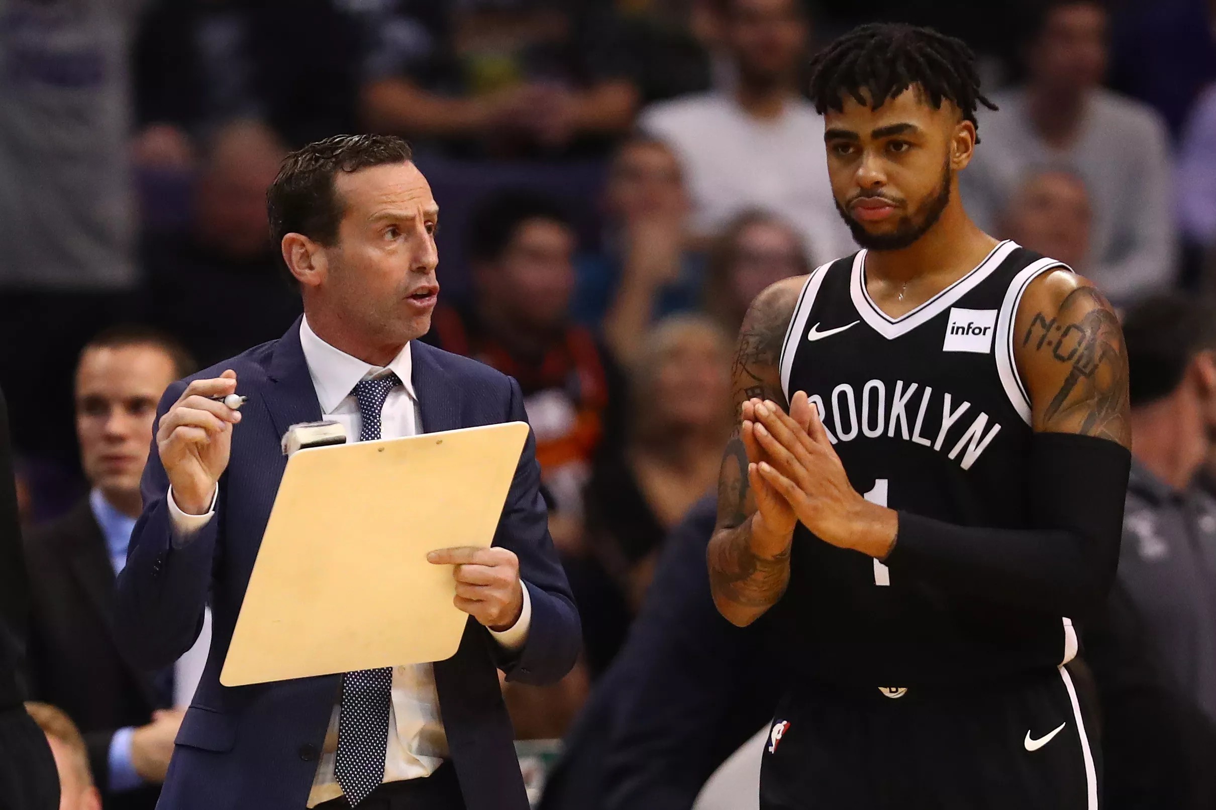 DLo, his coach and teammates try to remain positive as Nets preach