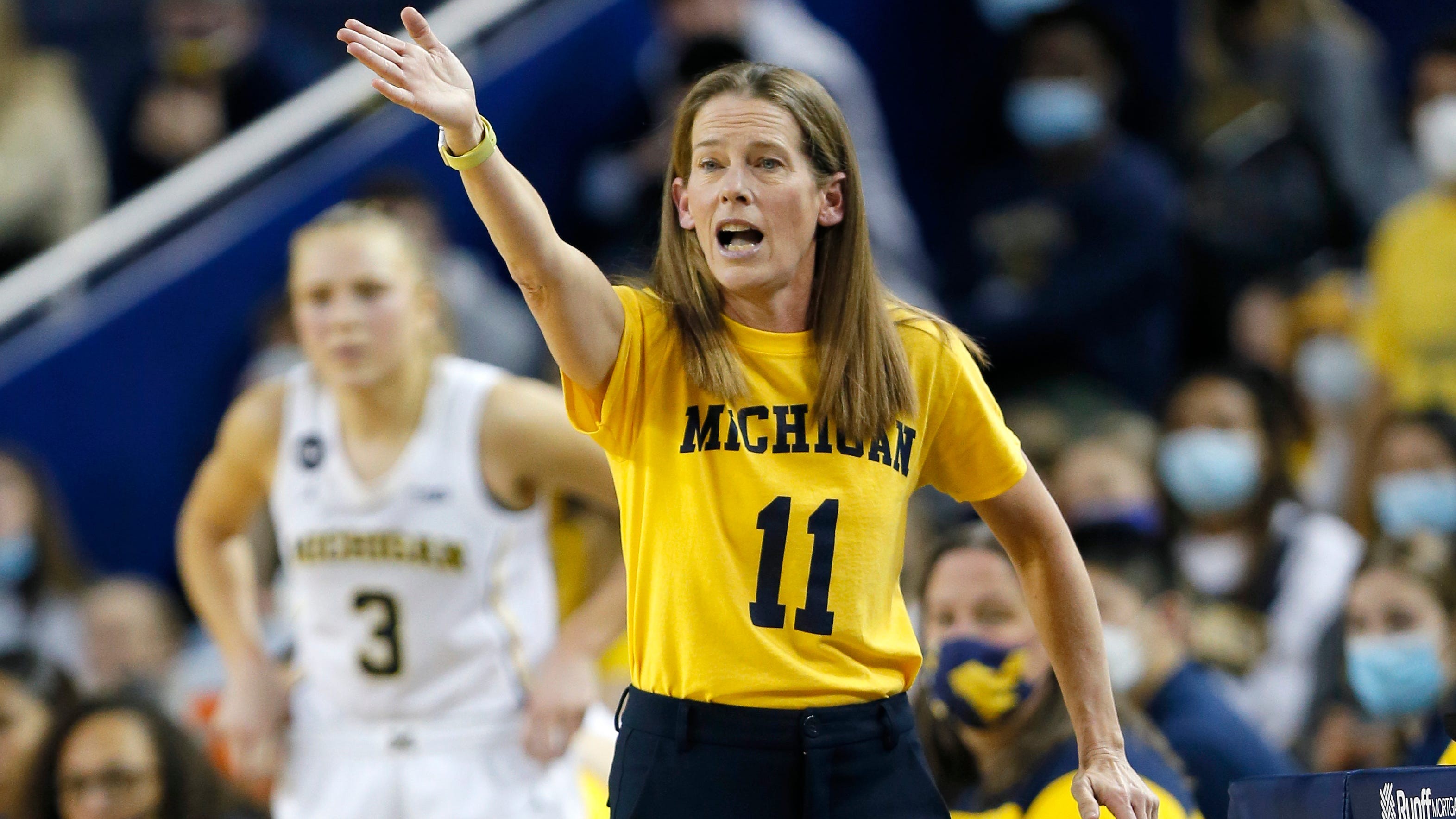 Michigan's Kim Barnes Arico named Big Ten coach of the year for second time