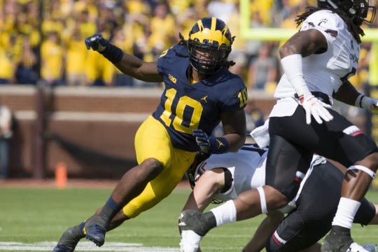 Four Wolverines, Two Spartans Voted To BTN's All-Decade Football First Team