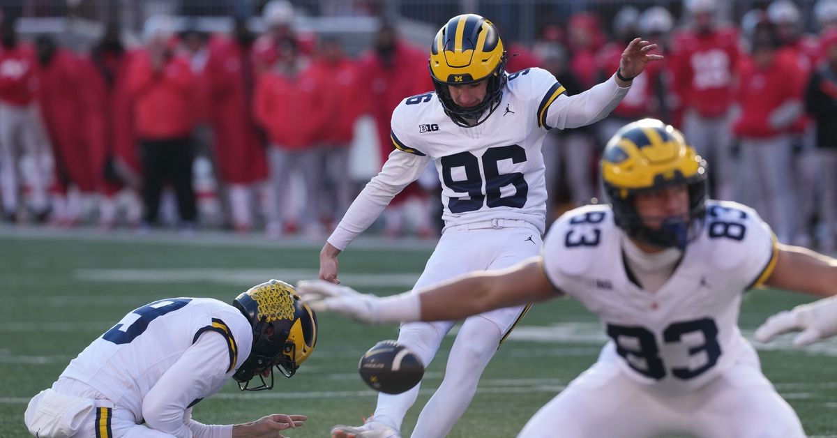 Michigan kicker Dominic Zvada NFL Draft, returning for 2025 season