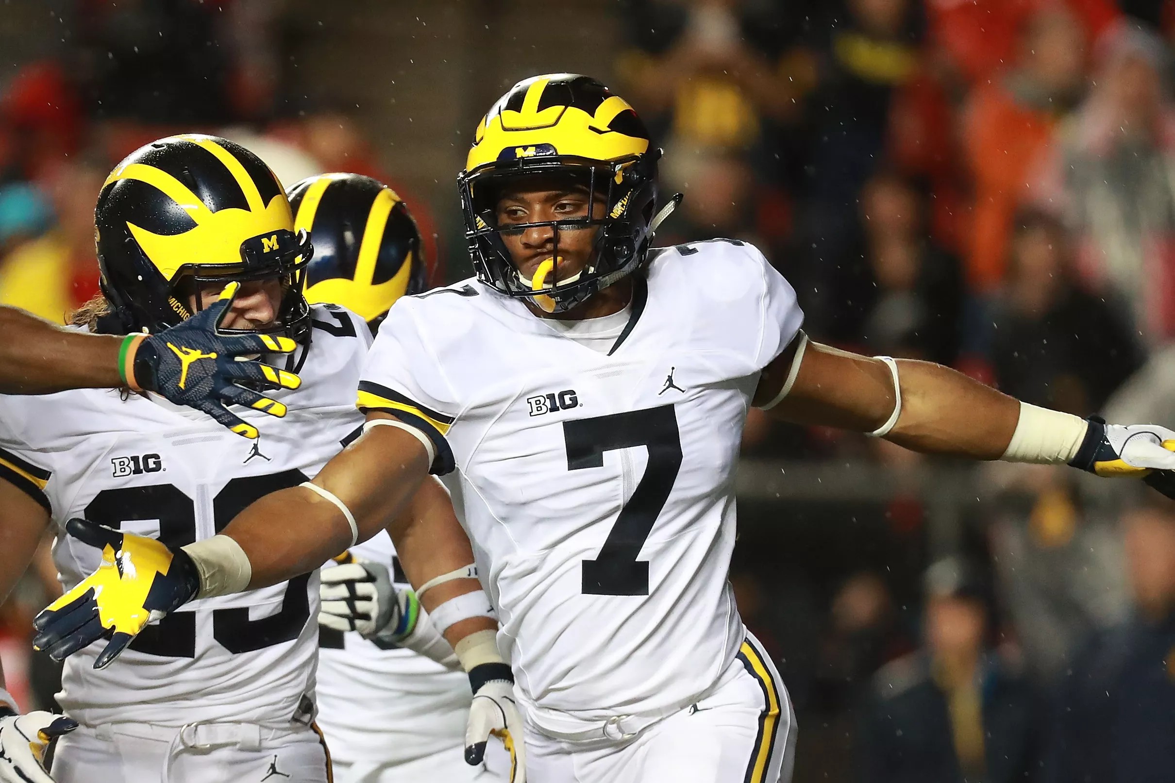 Khaleke Hudson talks about his monster performance, Michigan’s Big Ten