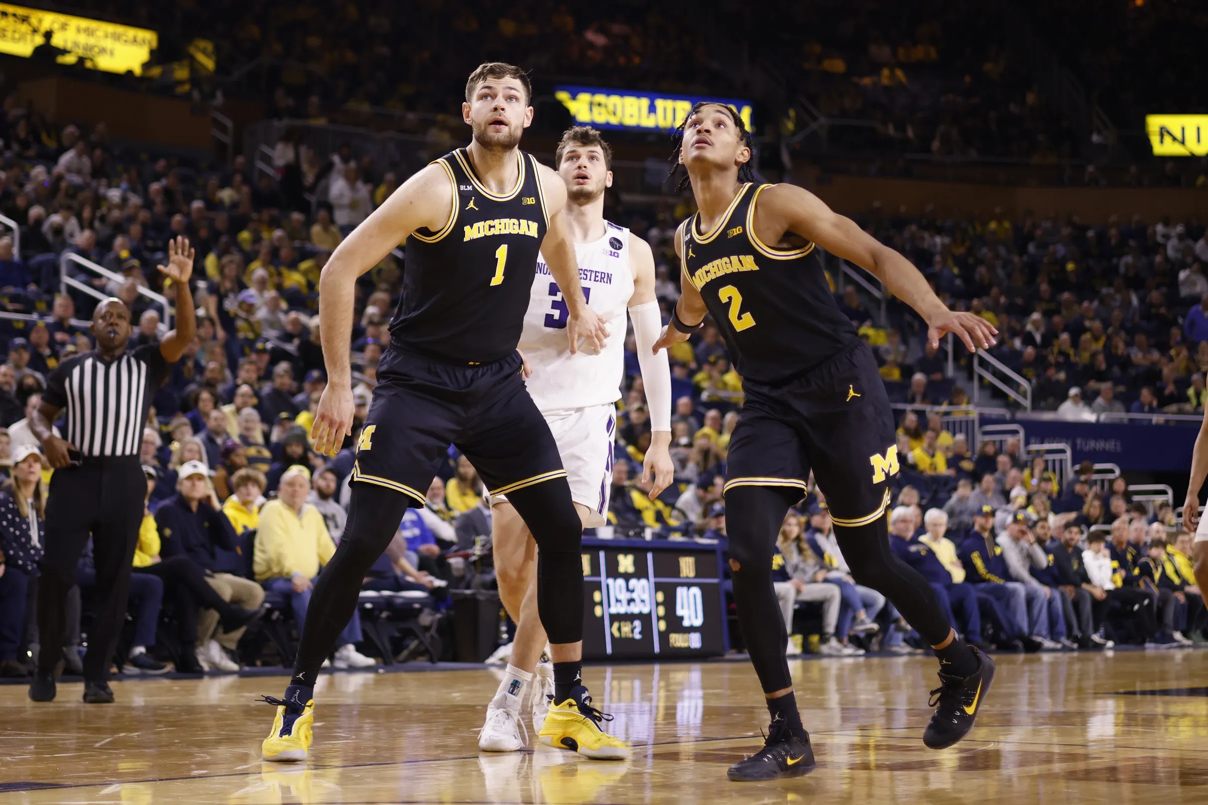 Three Wolverines earn AllBig Ten basketball honors