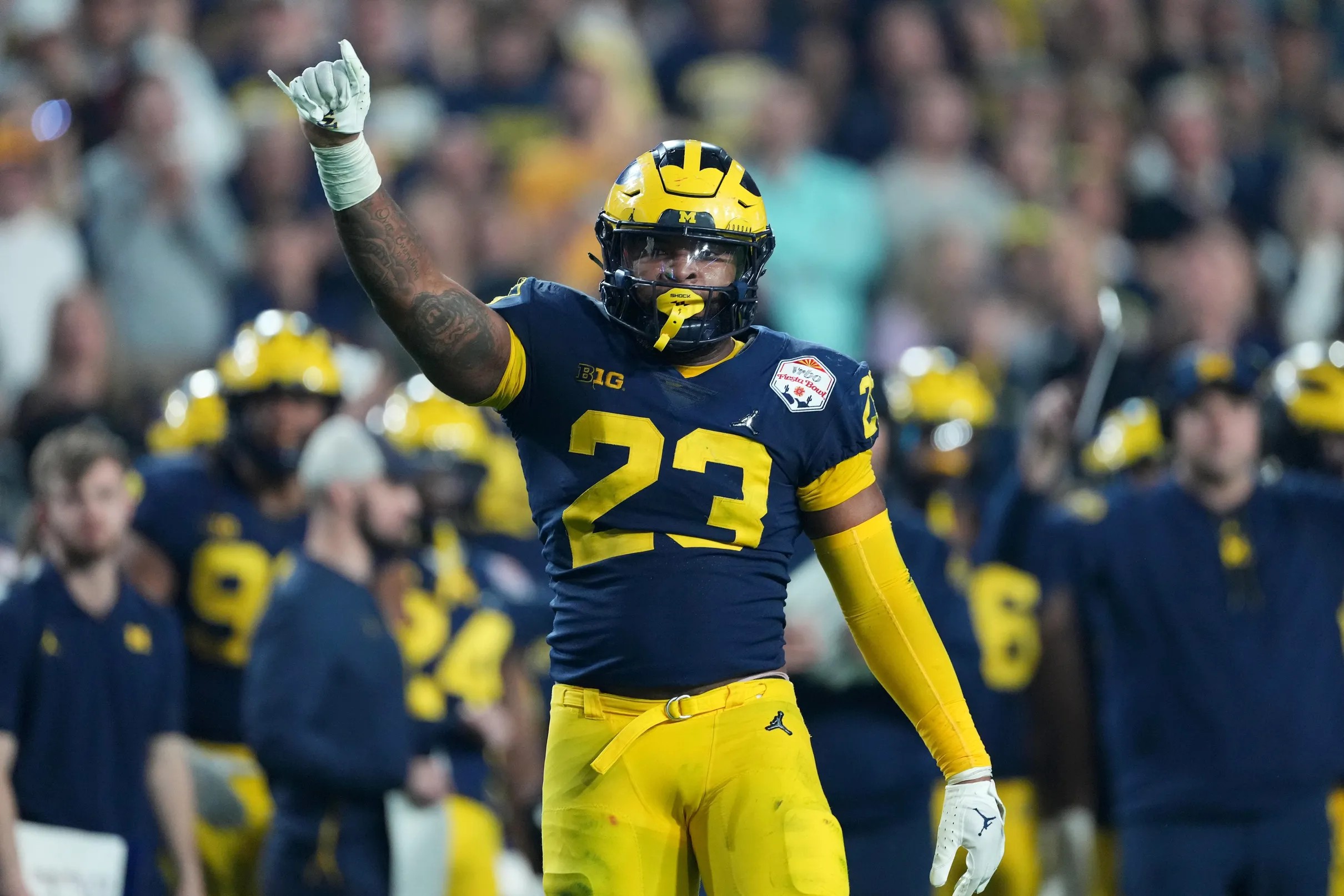 Discussing the importance of LB Mantrez Walker committing to Michigan’s