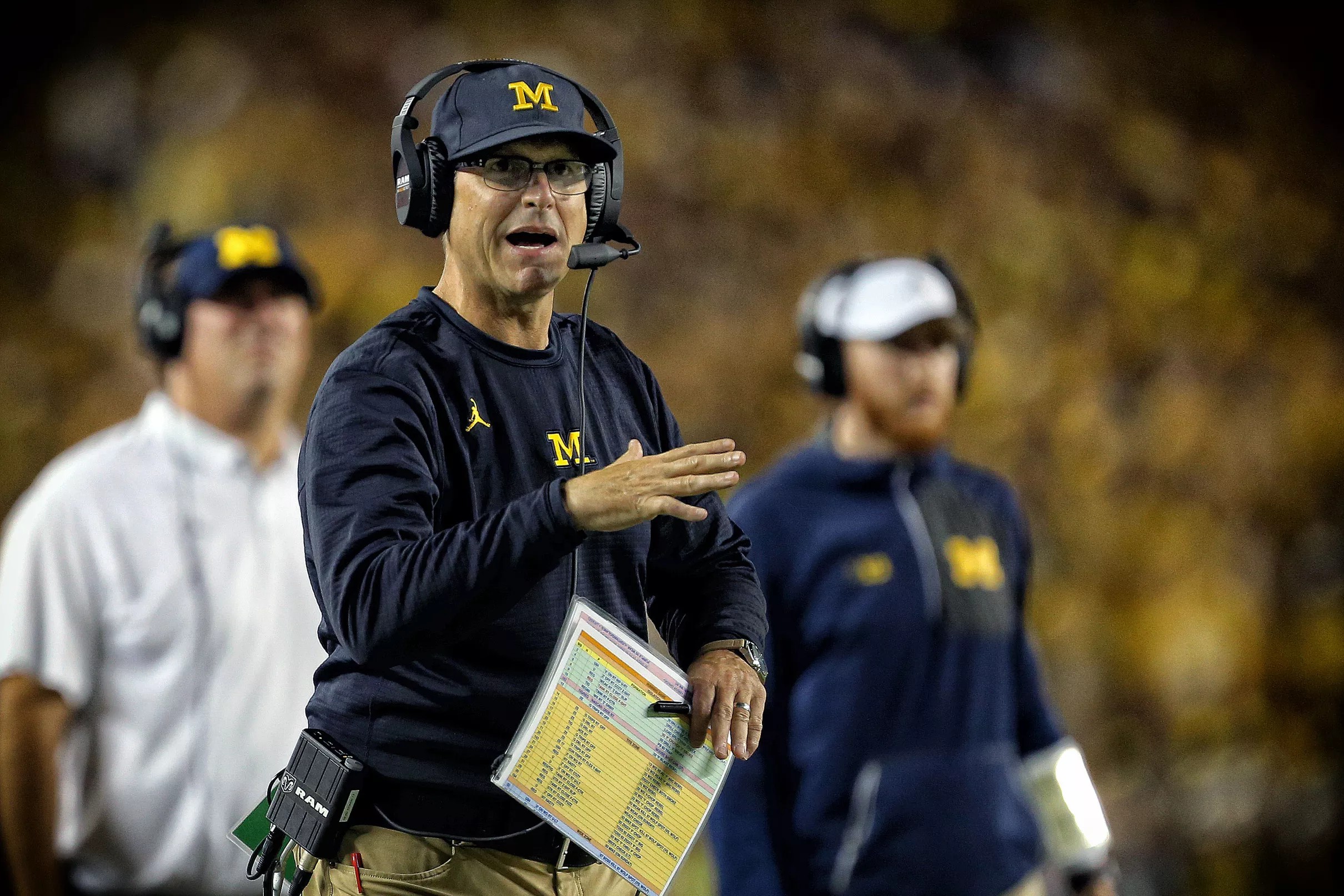 Tracking Jim Harbaugh’s updated Michigan football coaching staff