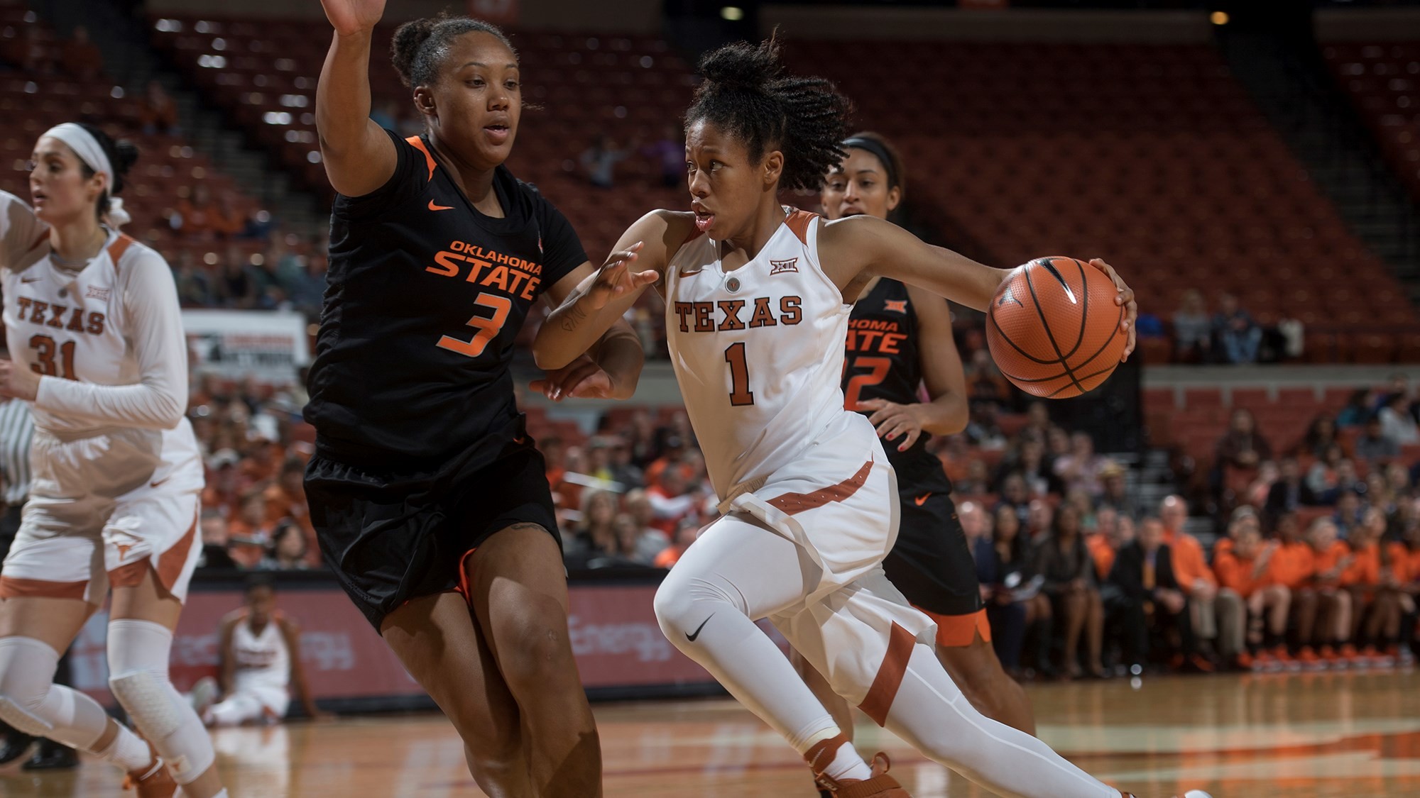 No 6 Womens Basketball Tops No 21 Oklahoma State 77 62