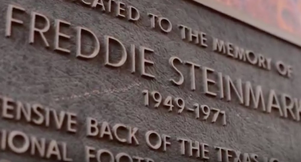 Video LHN Freddie Steinmark rededication ceremony [Nov. 16, 2015]