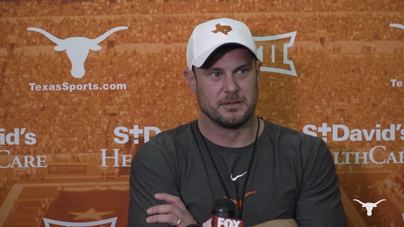 Video Tom Herman Post Practice Media Availability