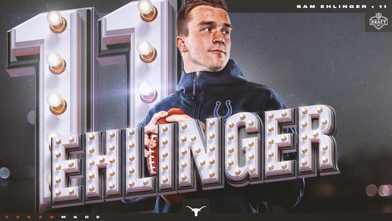 Ehlinger drafted by Indianapolis Colts