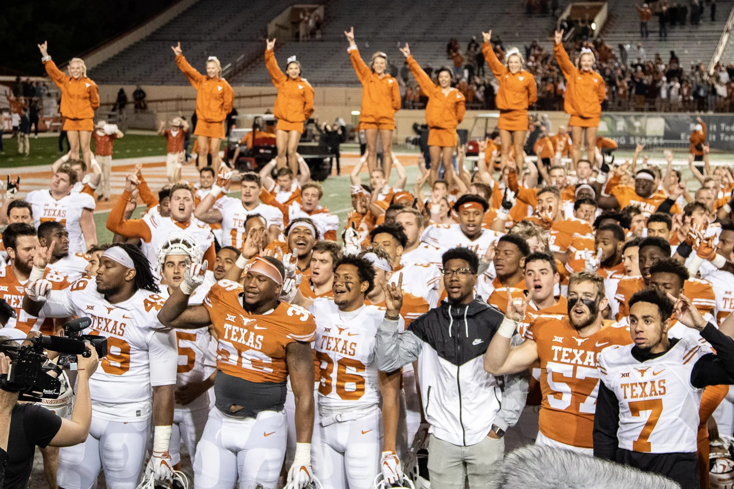 Texas postspring depth chart