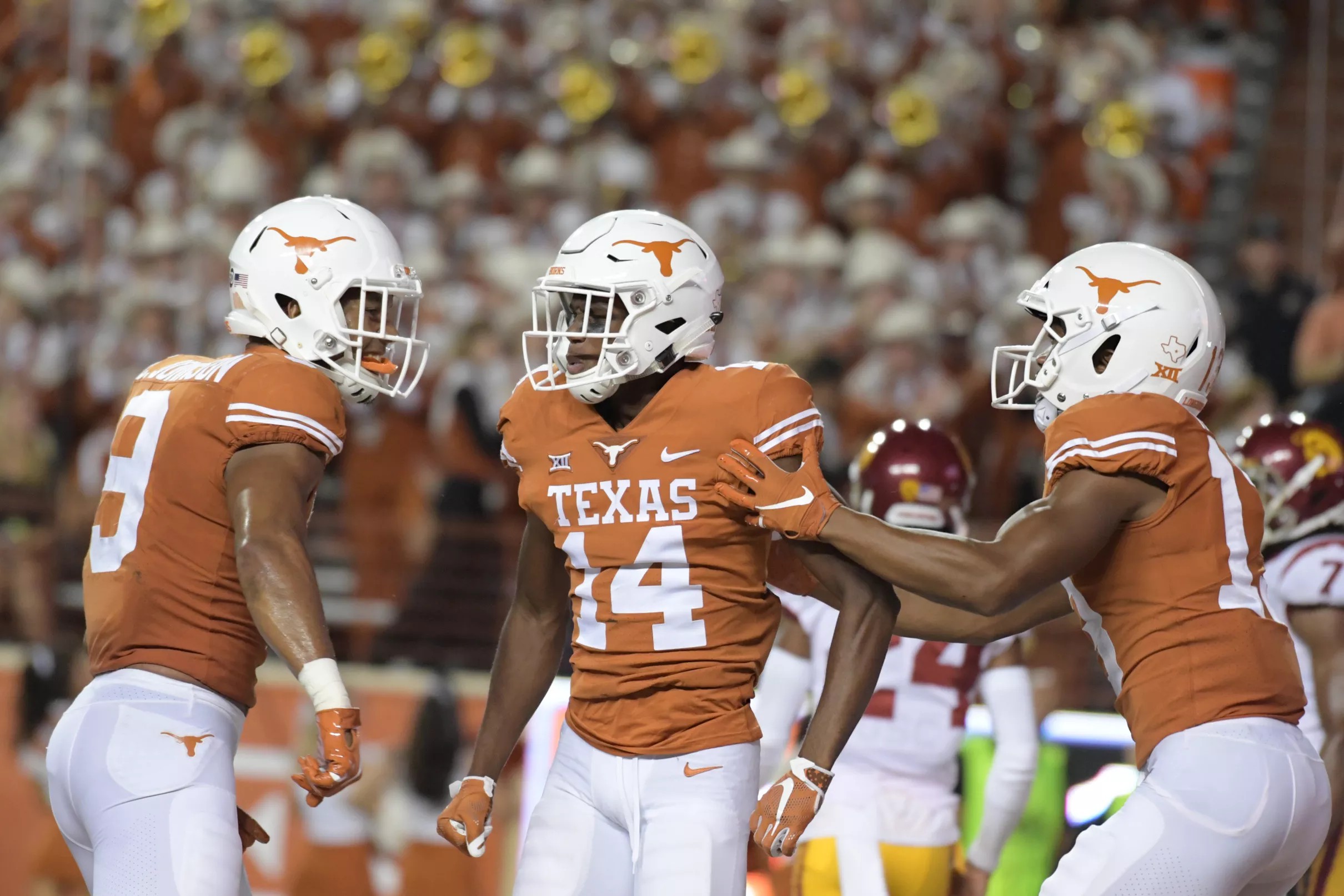 Texas WR Joshua Moore faces a crucial spring amid heightened competition