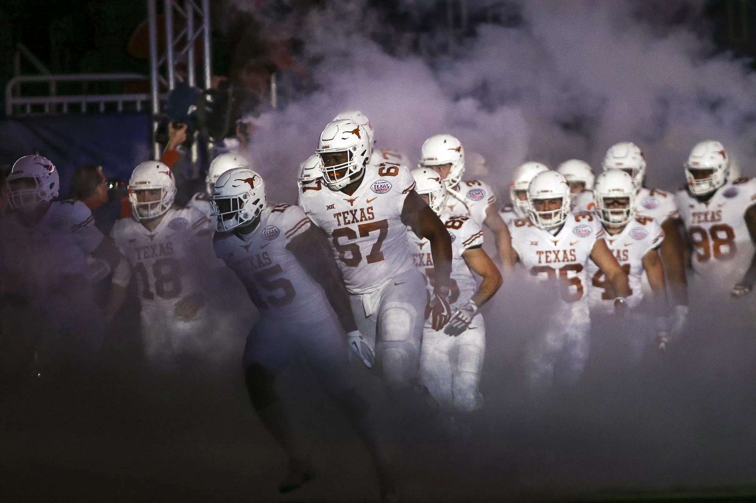 Texas releases depth chart for seasonopening match up with Maryland