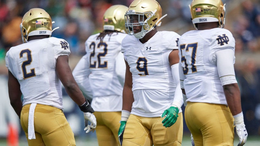 2019 Notre Dame Football Depth Chart