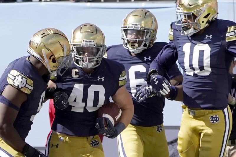 Notre Dame Announces 2022 Shamrock Series Game Vs BYU At Raiders 