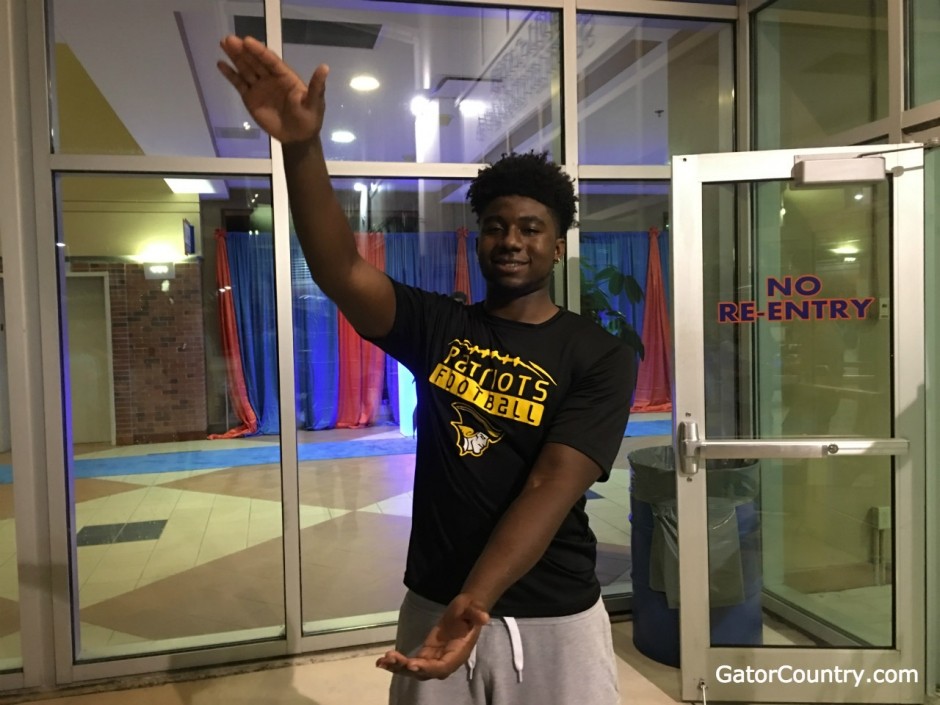 James Houston Florida Gators Class of 2017 signee