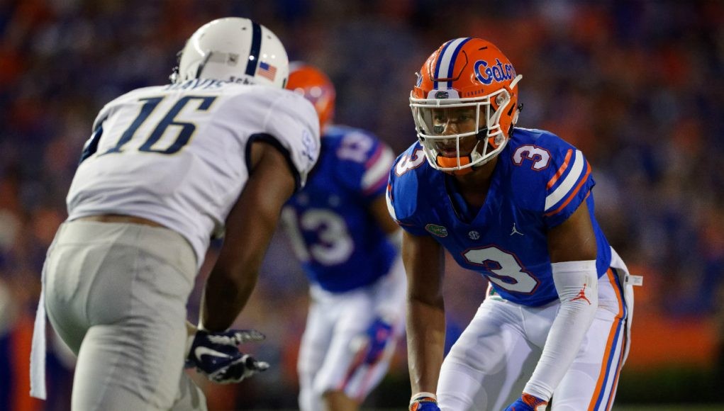 Wilson leading Florida Gators cornerbacks by example