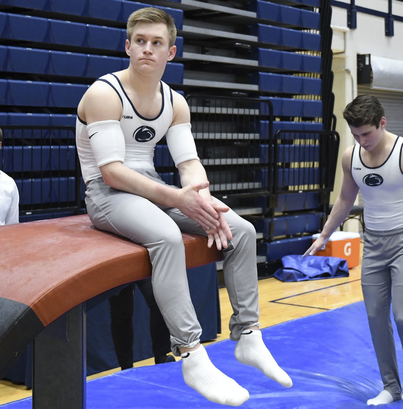 Penn State men's gymnastics places third in Big Tens while Pantazis and