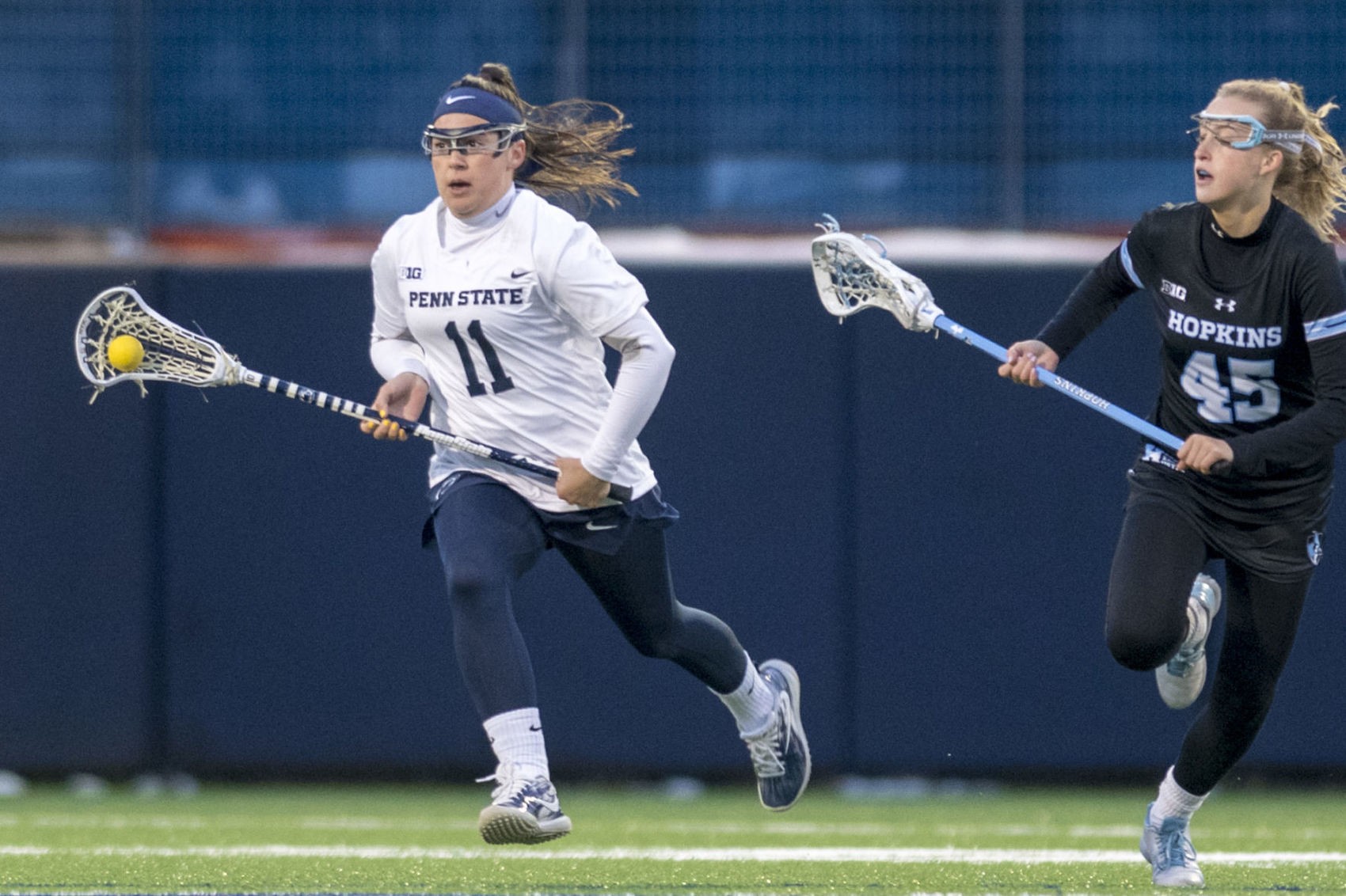 Penn State women’s lacrosse remains undefeated in conference play