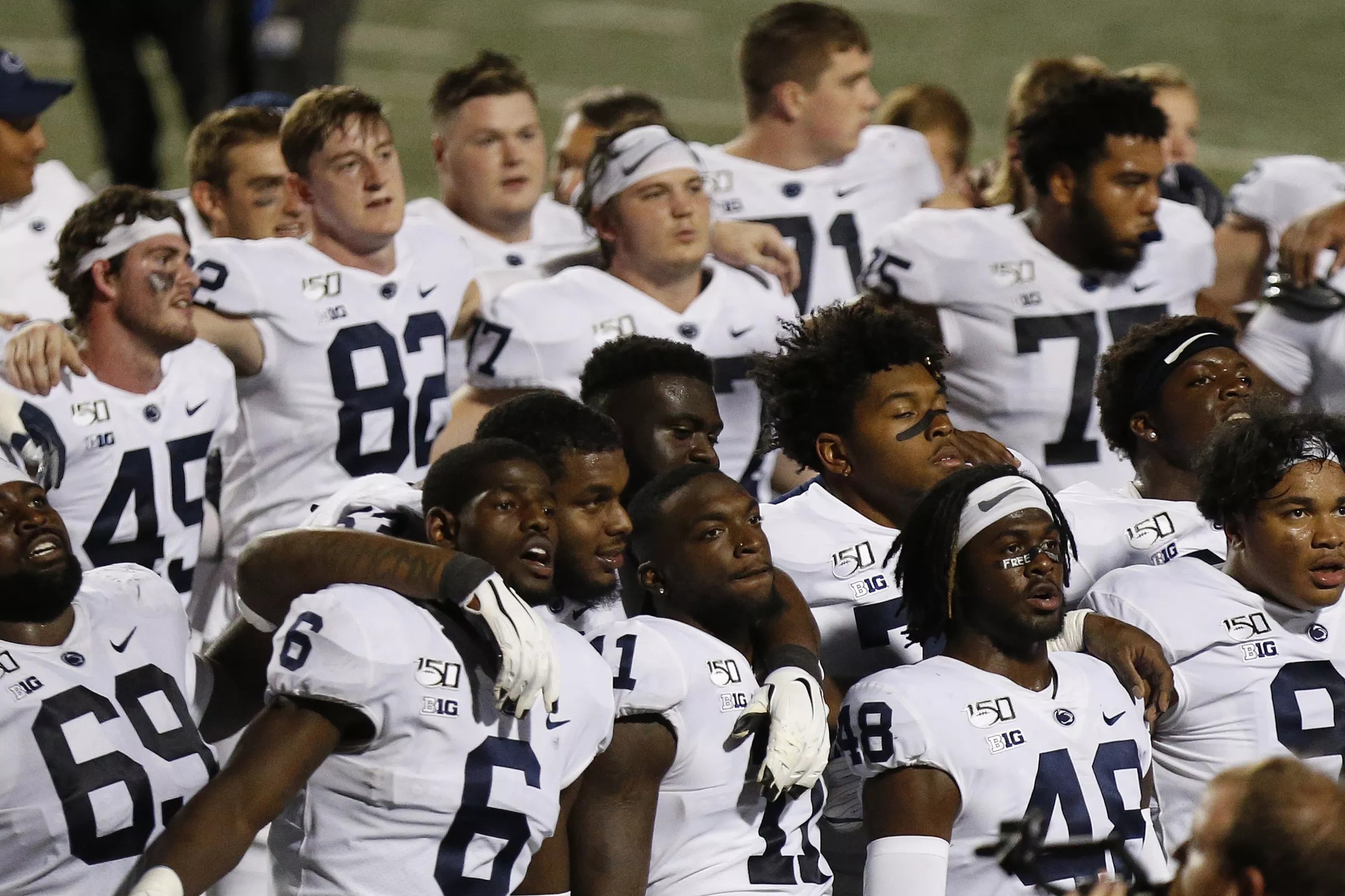 Penn State Depth Chart Week Five Purdue