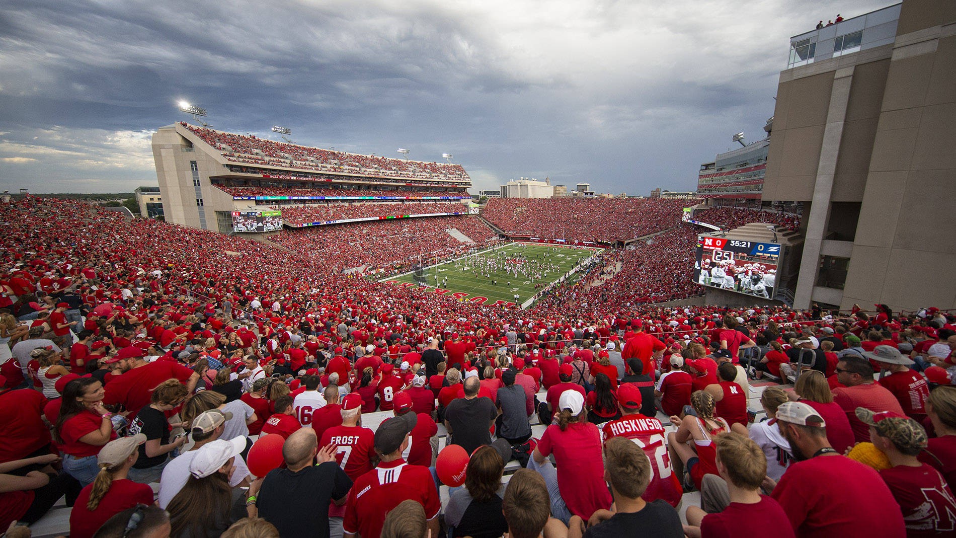 Husker Fan Finally Gets to 'See' His Favorite Team