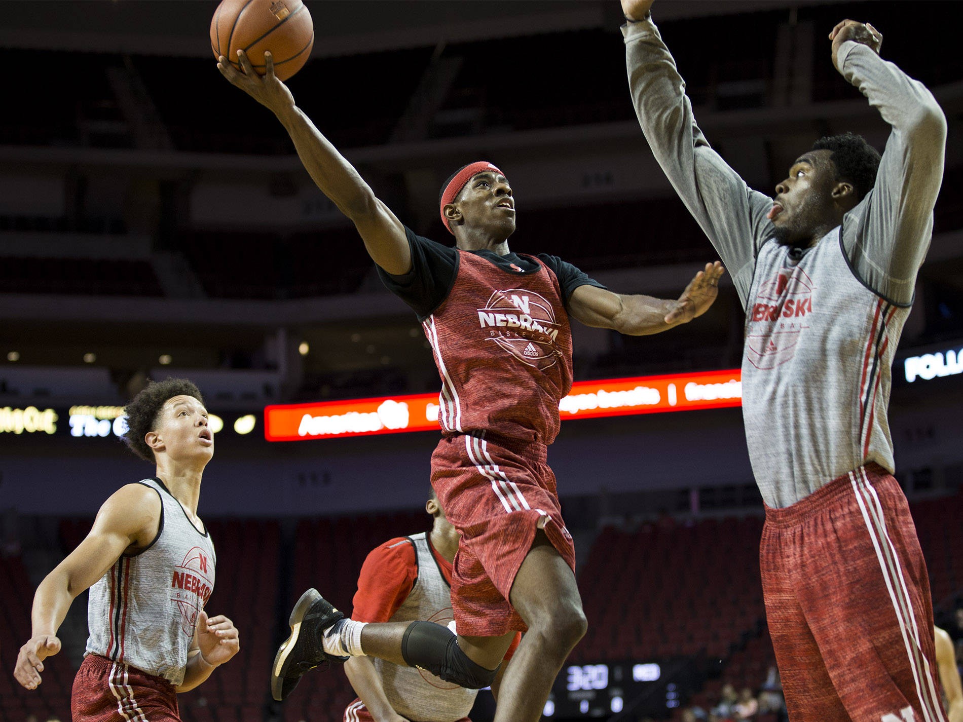 Taylor's Basket Lifts White Team to Victory