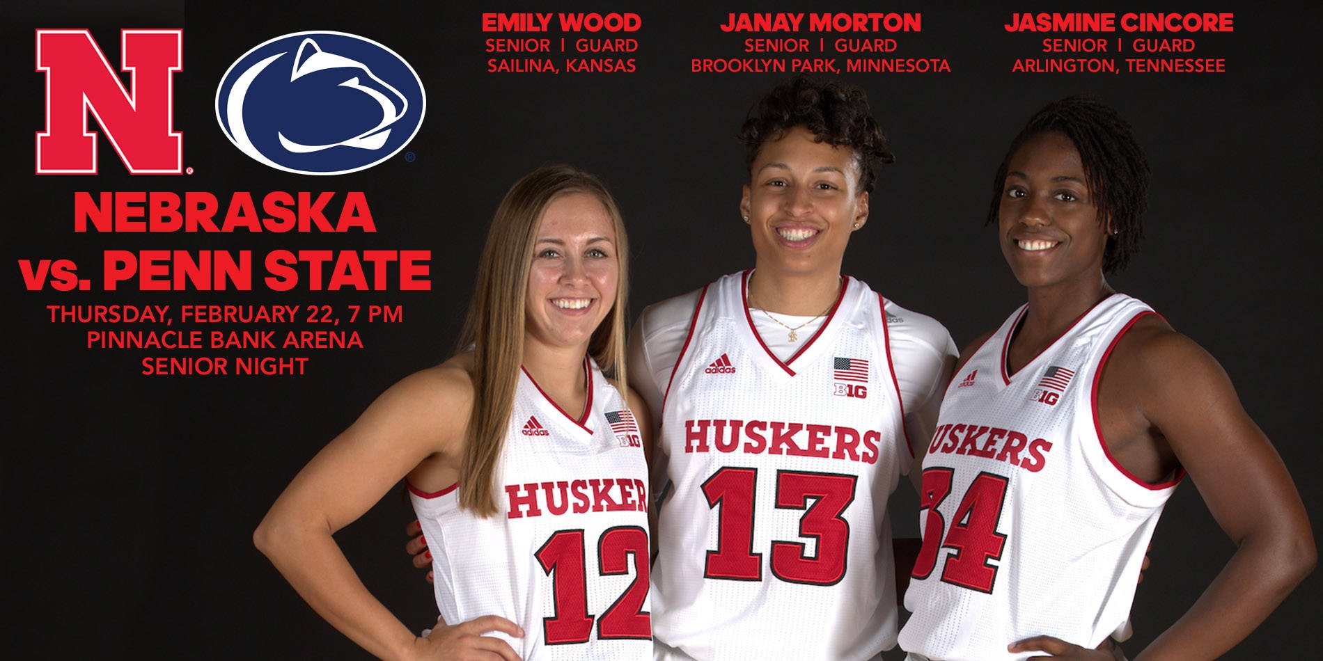 Huskers Celebrate Senior Night With Penn State