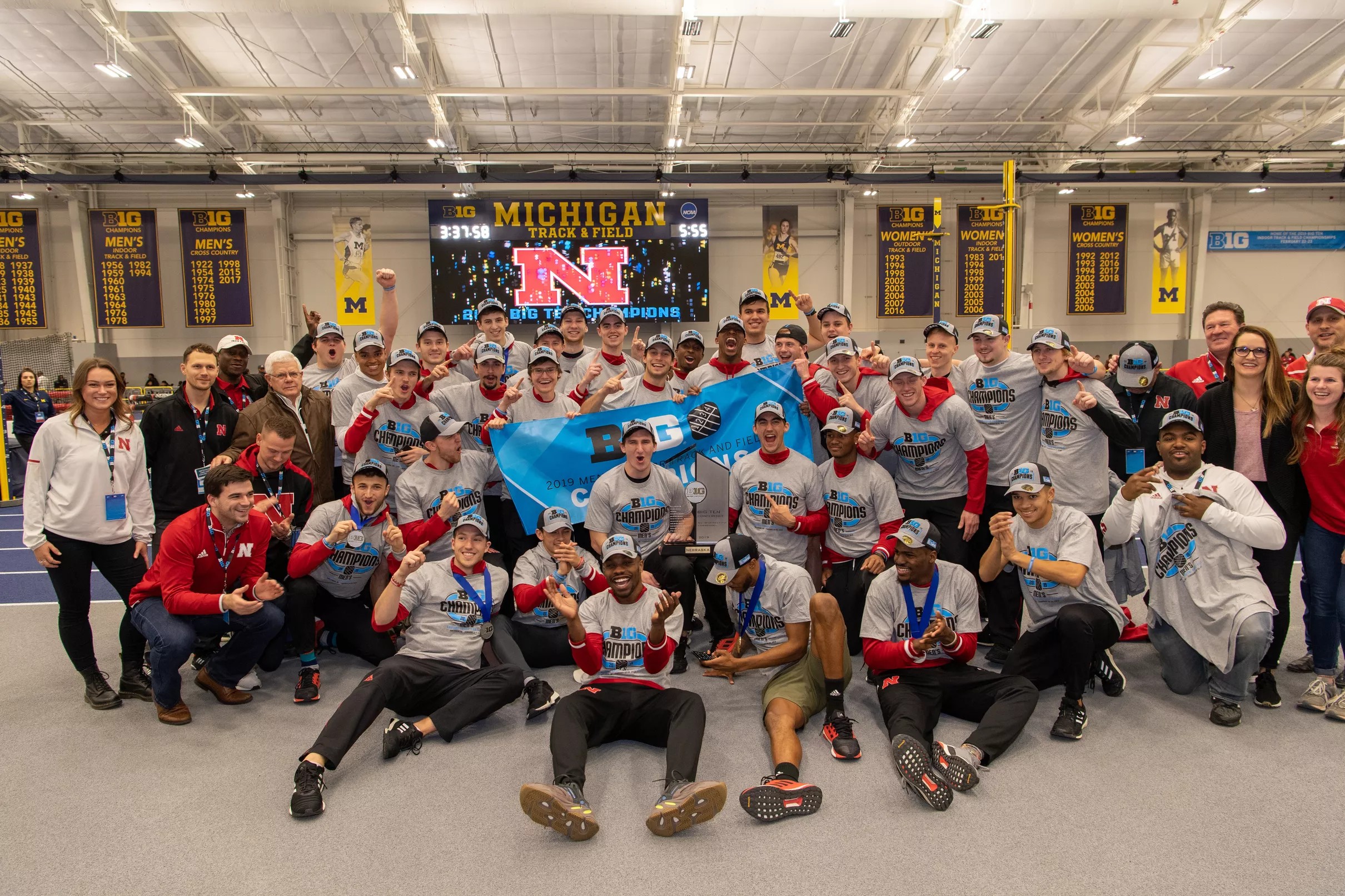 Frosted Flakes Nebraska Men’s Track & Field Win Big Ten Championship
