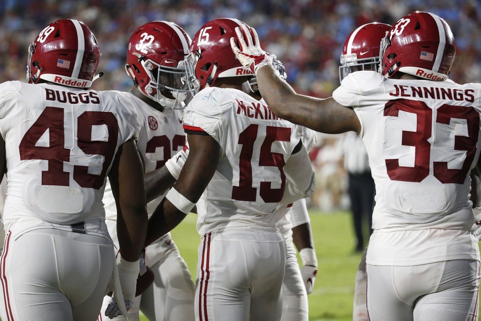 Alabama's defense is proving it can score, too