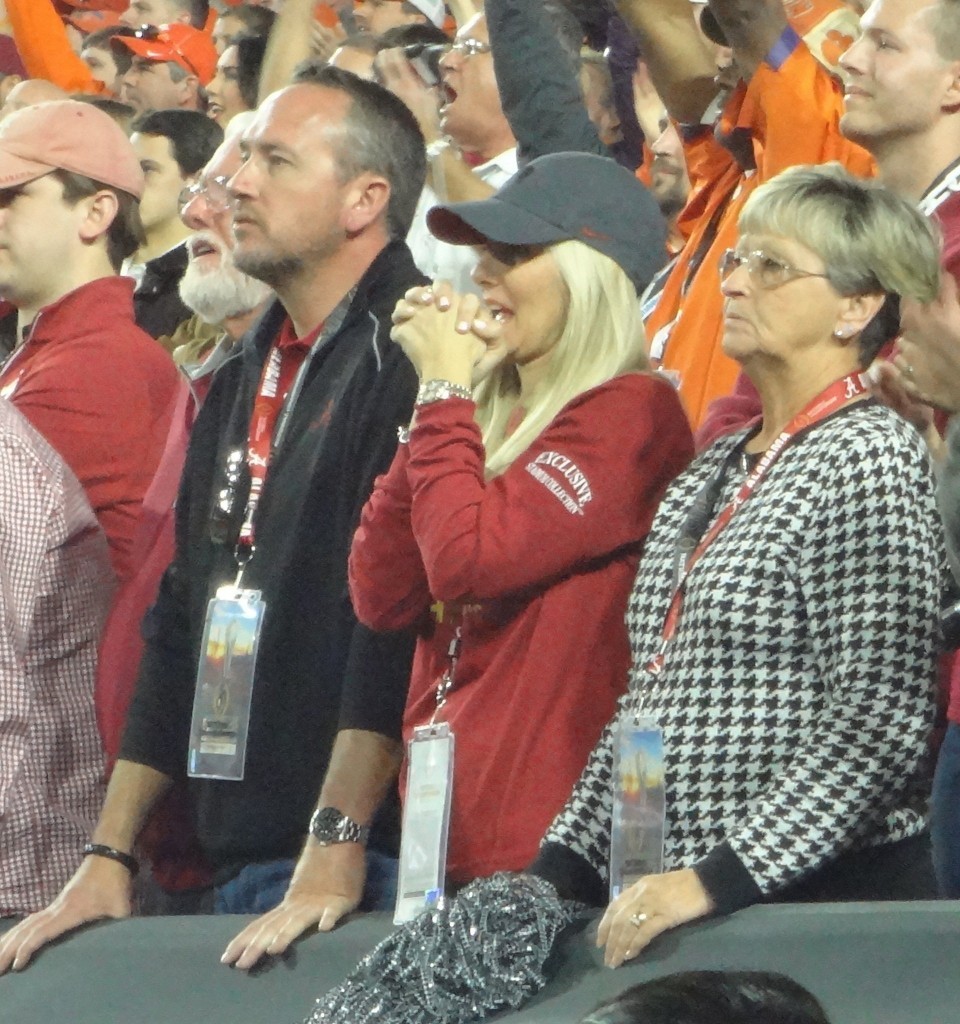 Fans in the Stands See Alabama fans react to Tide's National