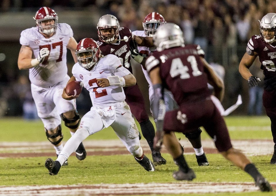 New College Football Playoff rankings put Alabama back on top