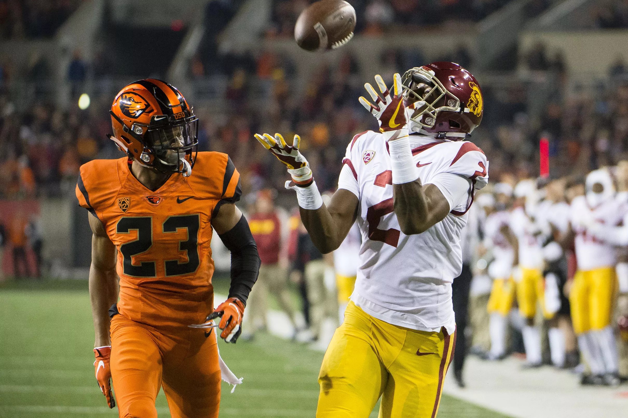 Hits and Misses: USC at Oregon State