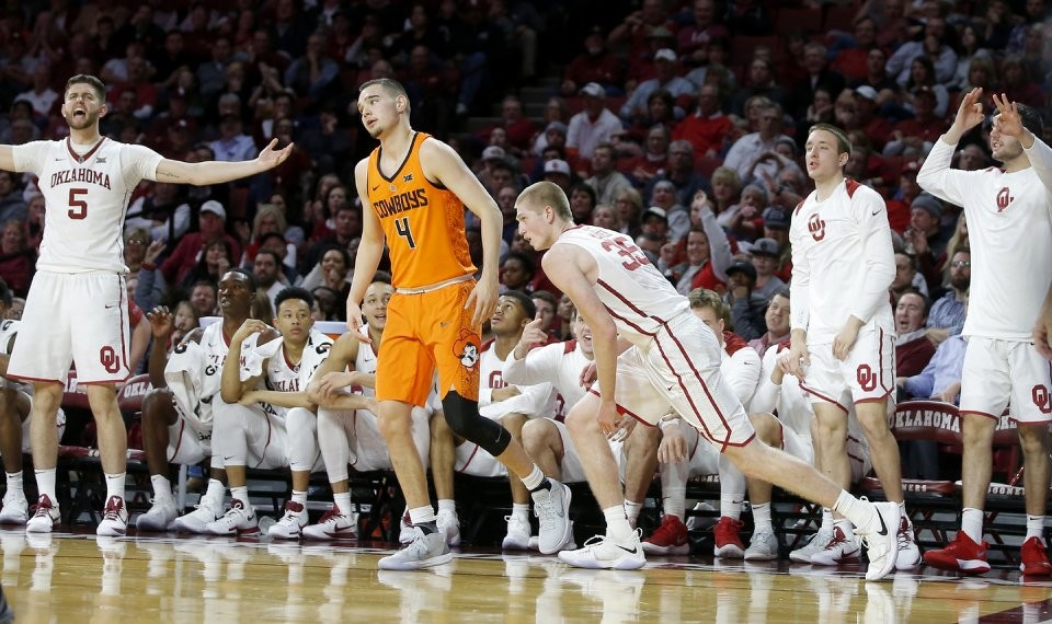 Oklahoma State at Oklahoma men's basketball Tipoff time, TV channel